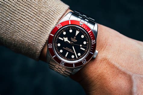 tudor black bay black or red|Tudor Black Bay for sale.